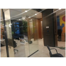Продажа и Монтаж 3 автоматических раздвижных дверей в стоматологической клинике.  Мытная д. 7